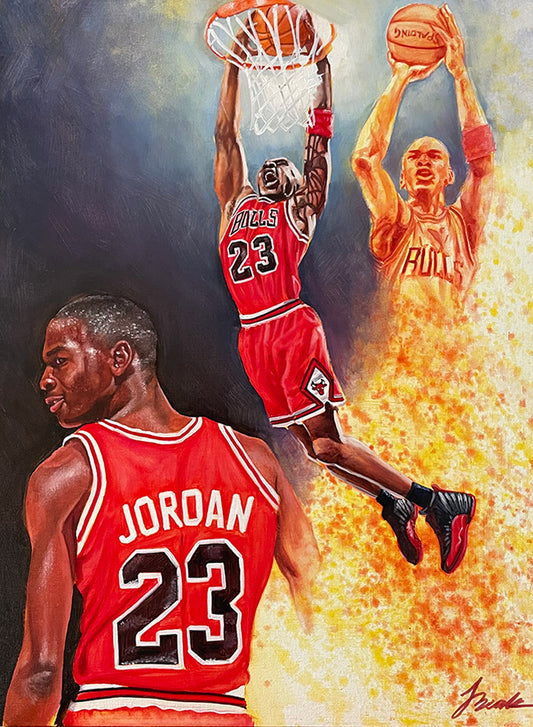 ‘Jordan 23’ Original Painting