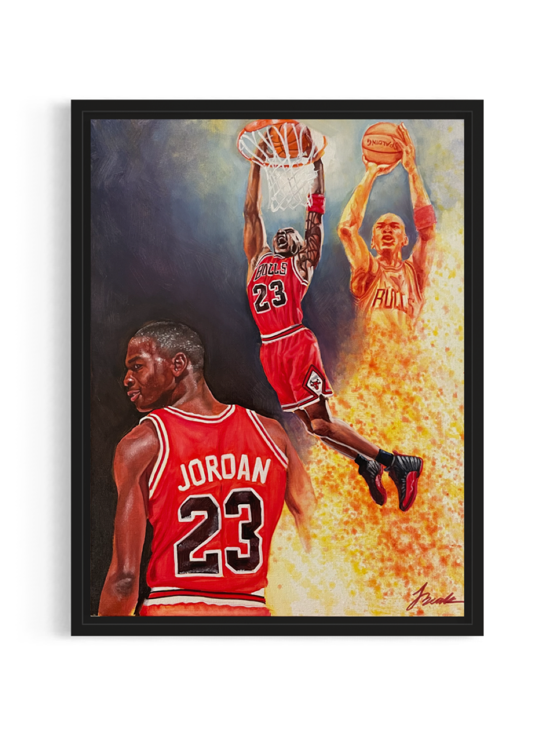 ‘Jordan 23’ Original Painting